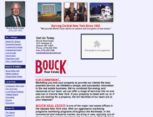 Tablet Screenshot of bouckrealestate.com